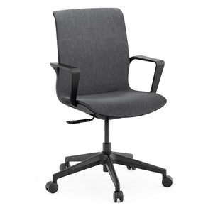 N9NE Matrix Lattice Back Tilter Chair, Charcoal (9802)