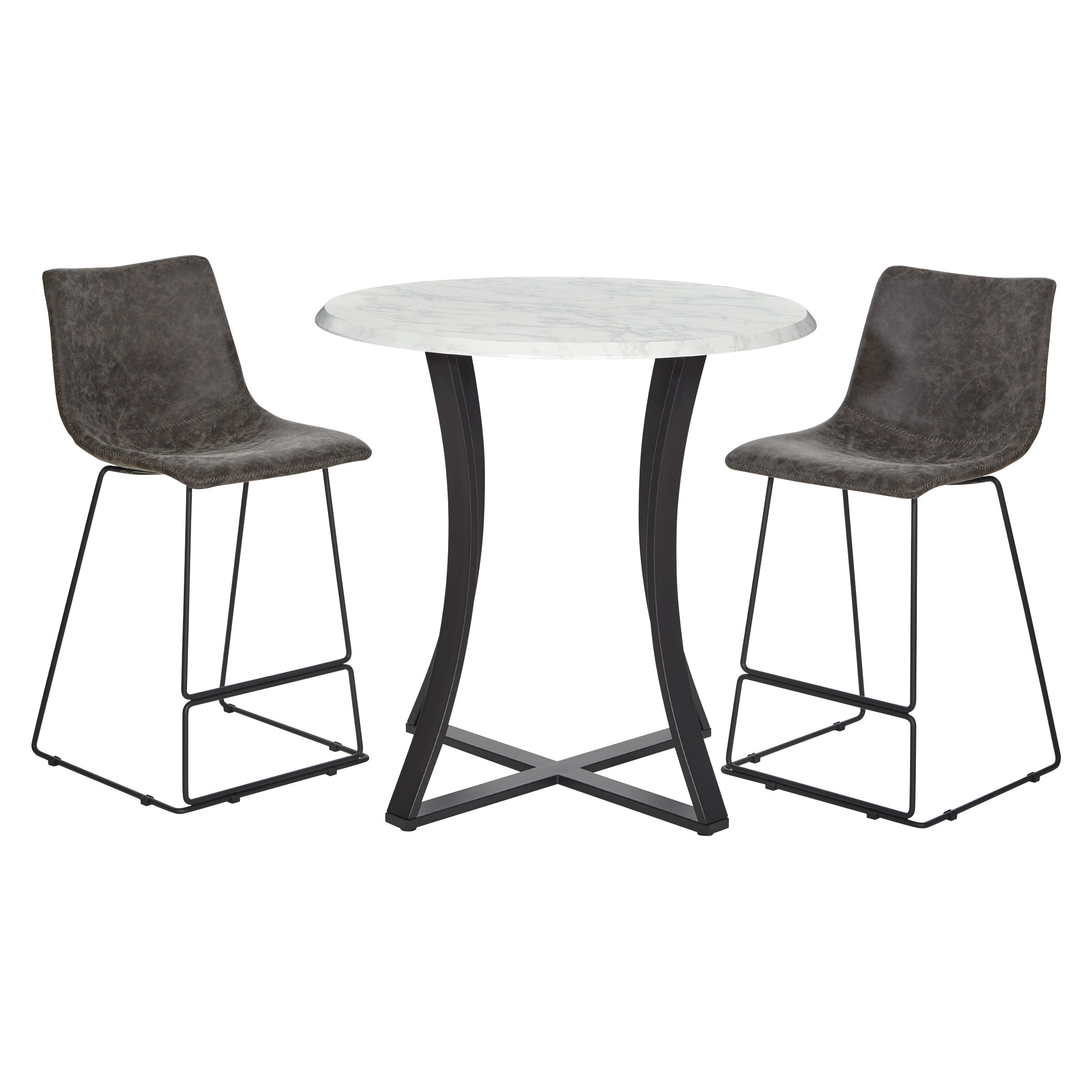 Metro 3-Piece Counter Height Table 