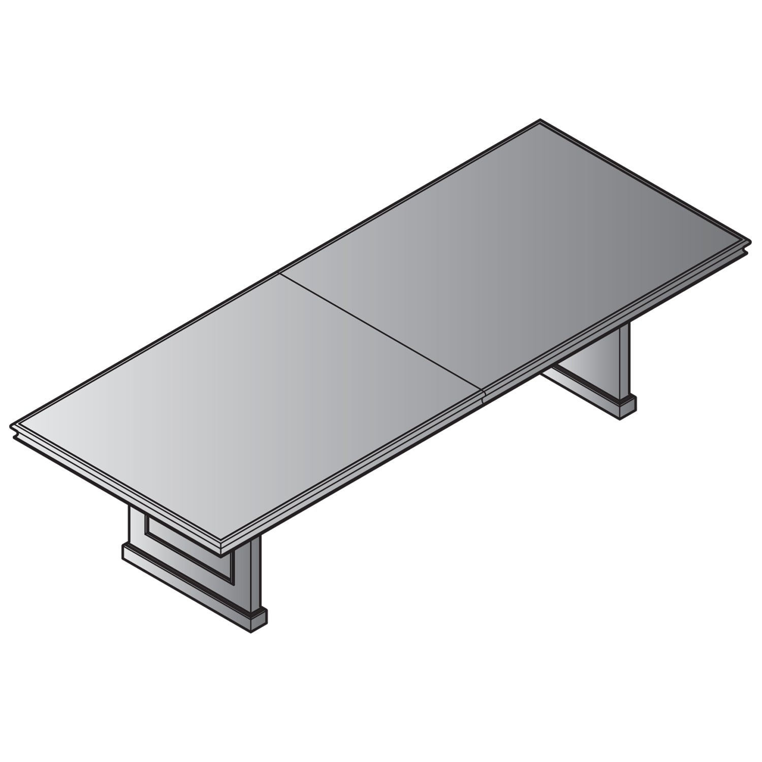 Townsend Rectangular Table 120" X 48",