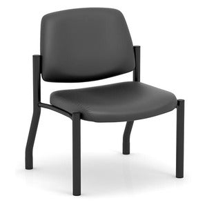 N9NE Stance Armless Big & Tall Guest Chair, 400 lb. Capacity (590540)
