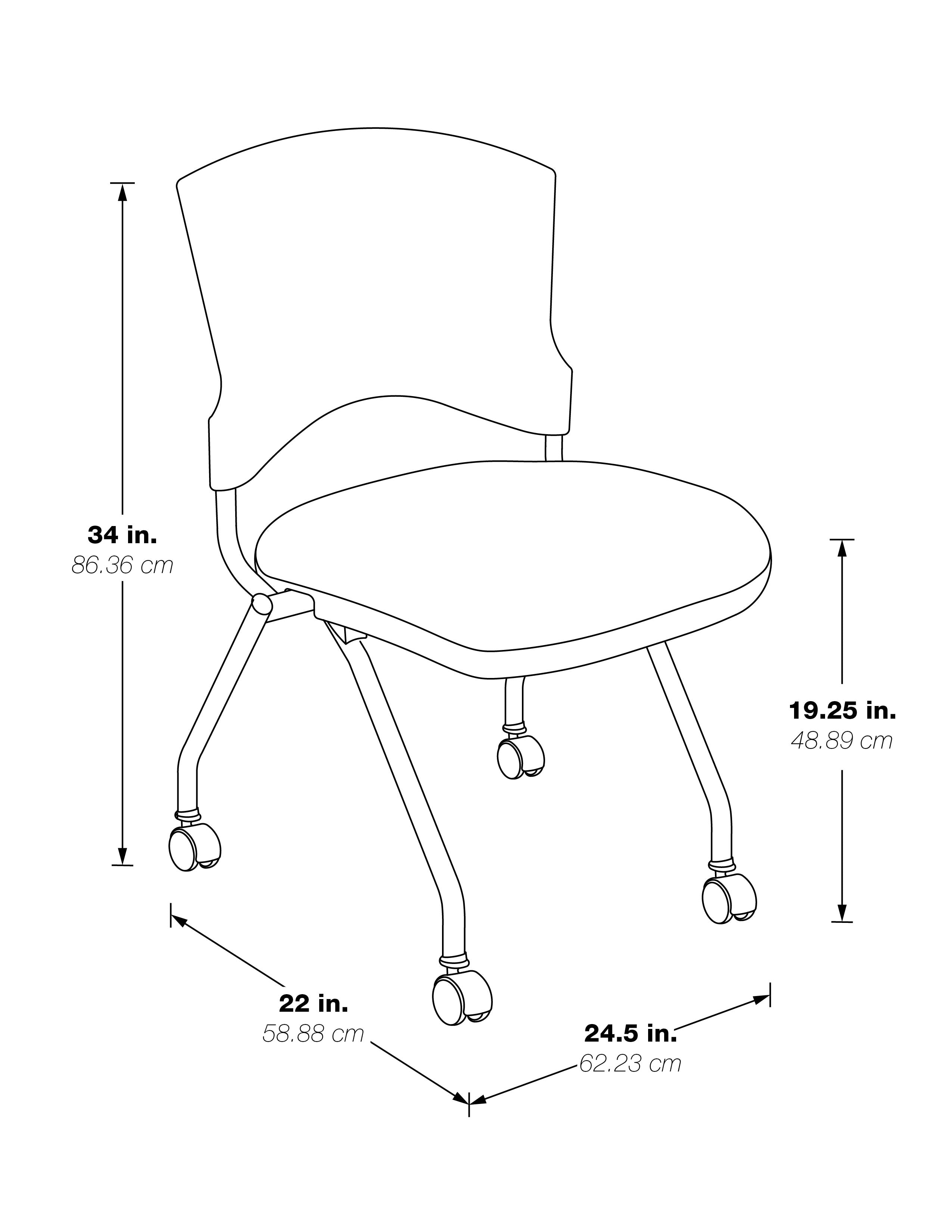 Soft-Flex Frame™ Folding/Nesting