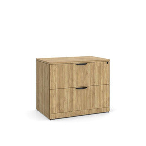 N9NE Classic Laminate 2-Drawer Lateral File 36"W (PL112) - Aspen