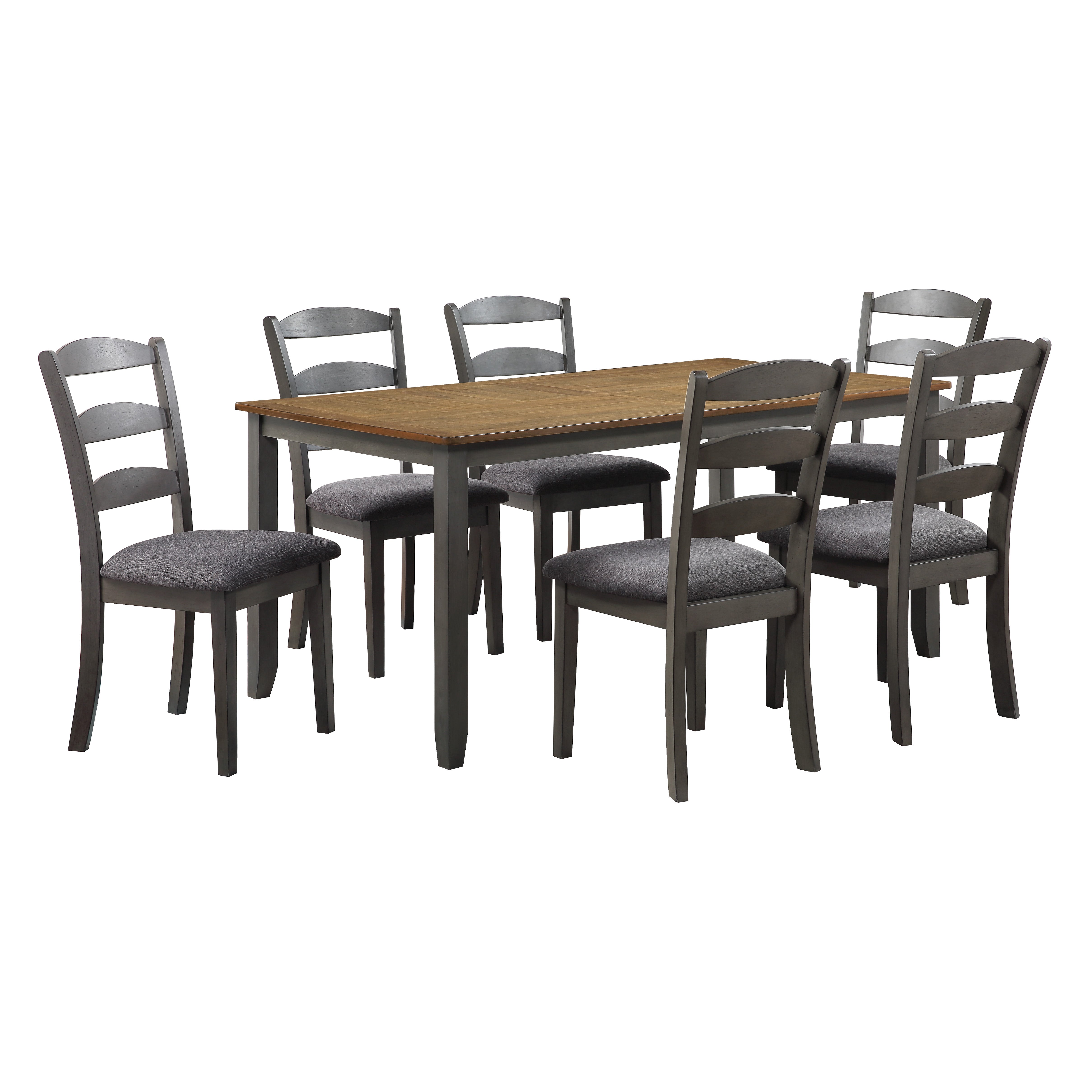 West Lake Dining Table Set 7-Pc