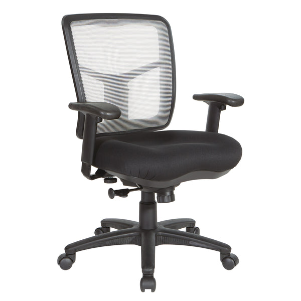 White Air Mist Mesh Back Chair