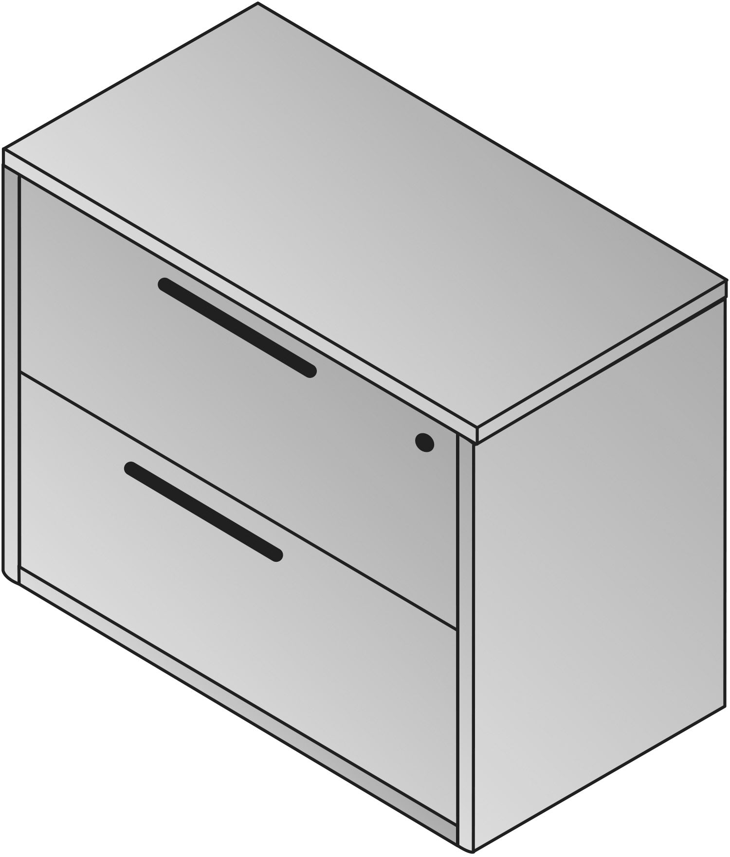 Napa 2-Drawer Lateral File 35.5X22