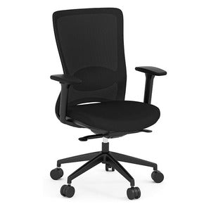 N9NE Flint Mid-Back Mesh Task Chair with 4D Arms (69011)