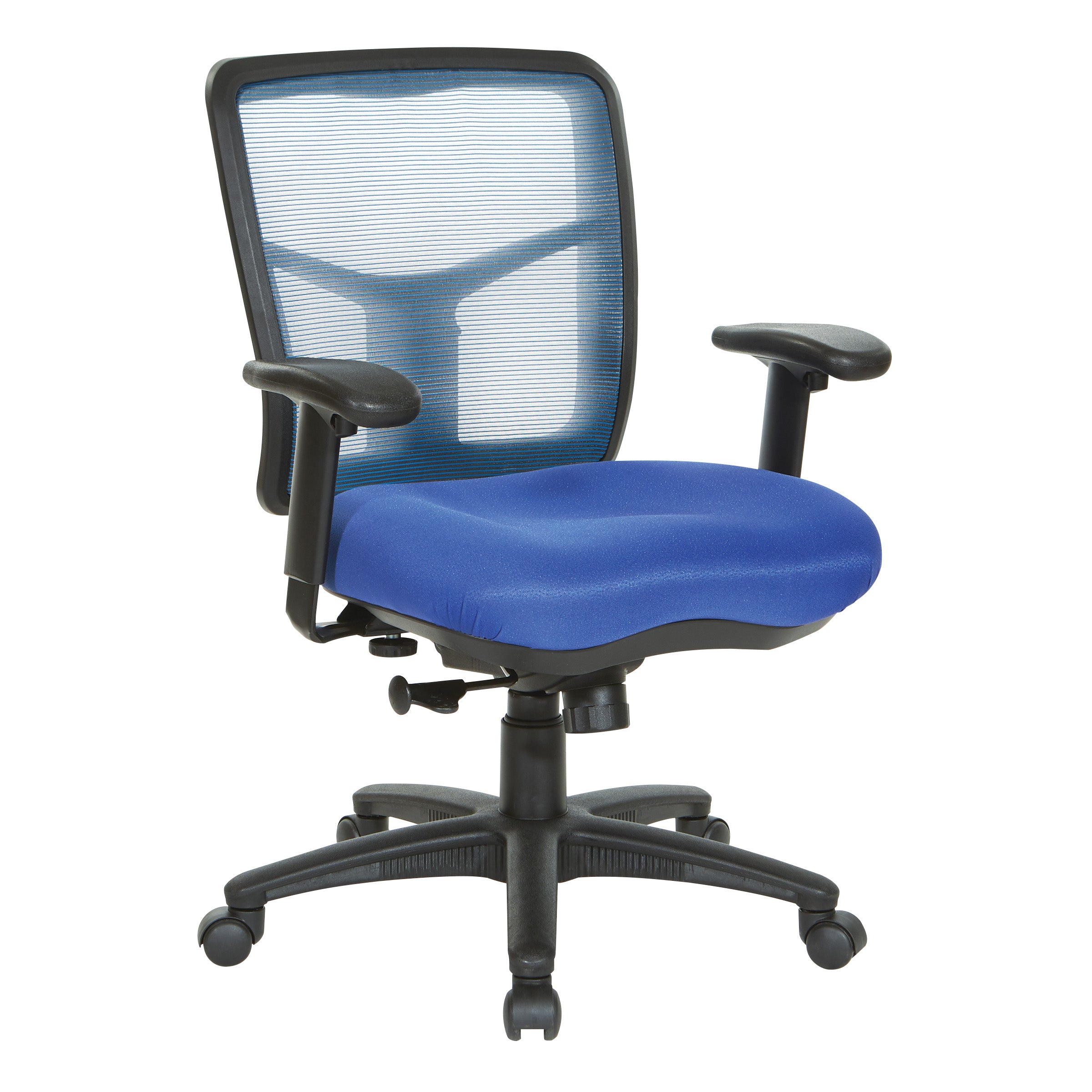 Blue Air Mist Mesh Back Chair