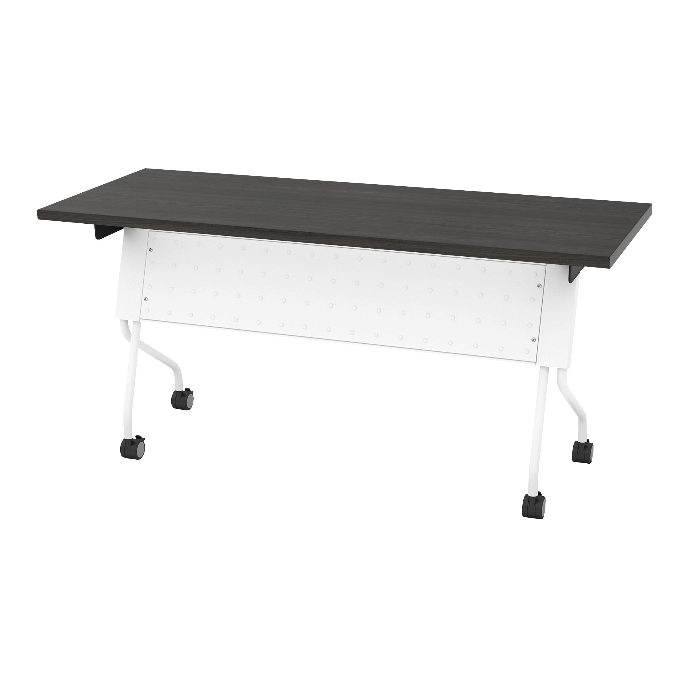 5' White Frame With Slate Grey Top