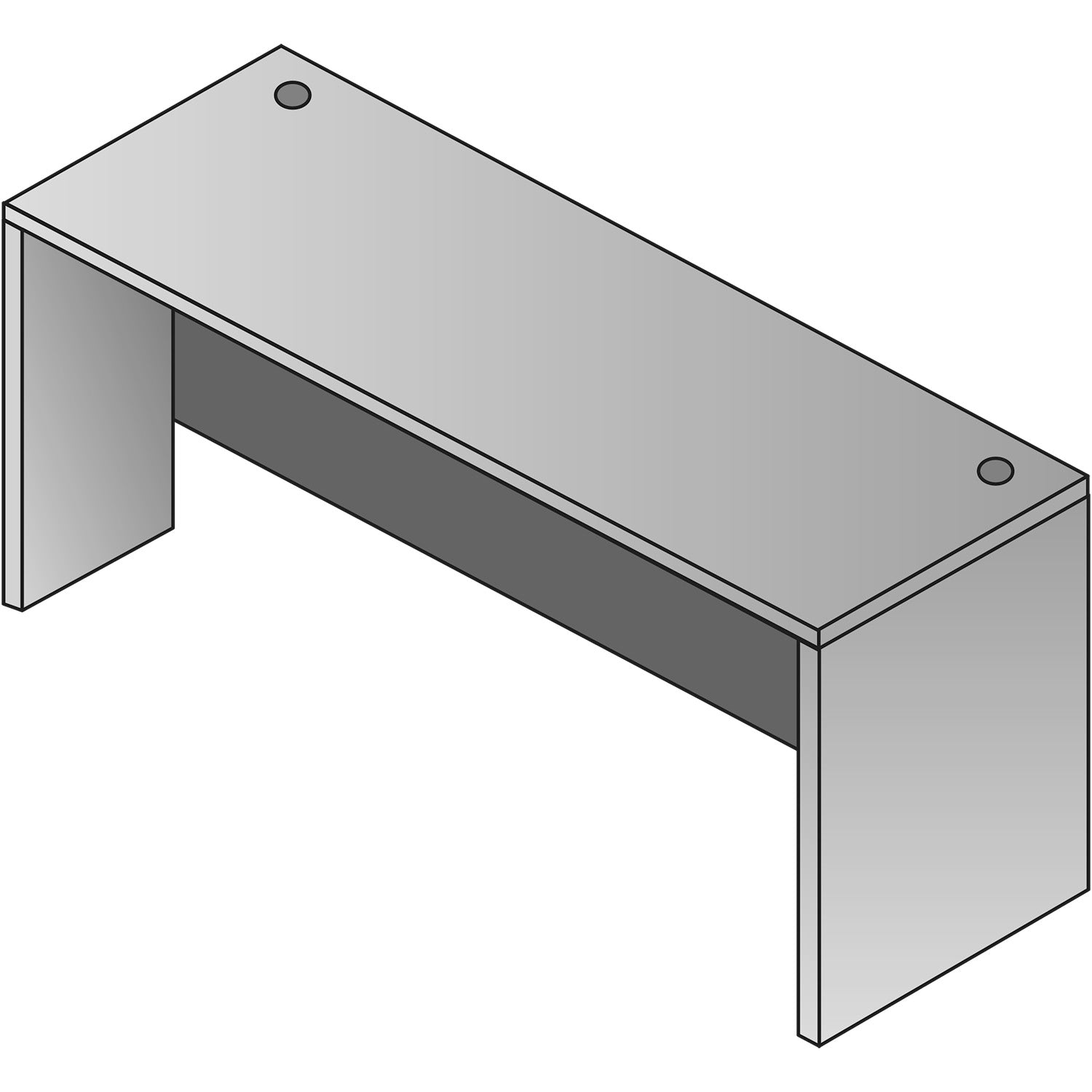 Lodi Desk Shell 60X30