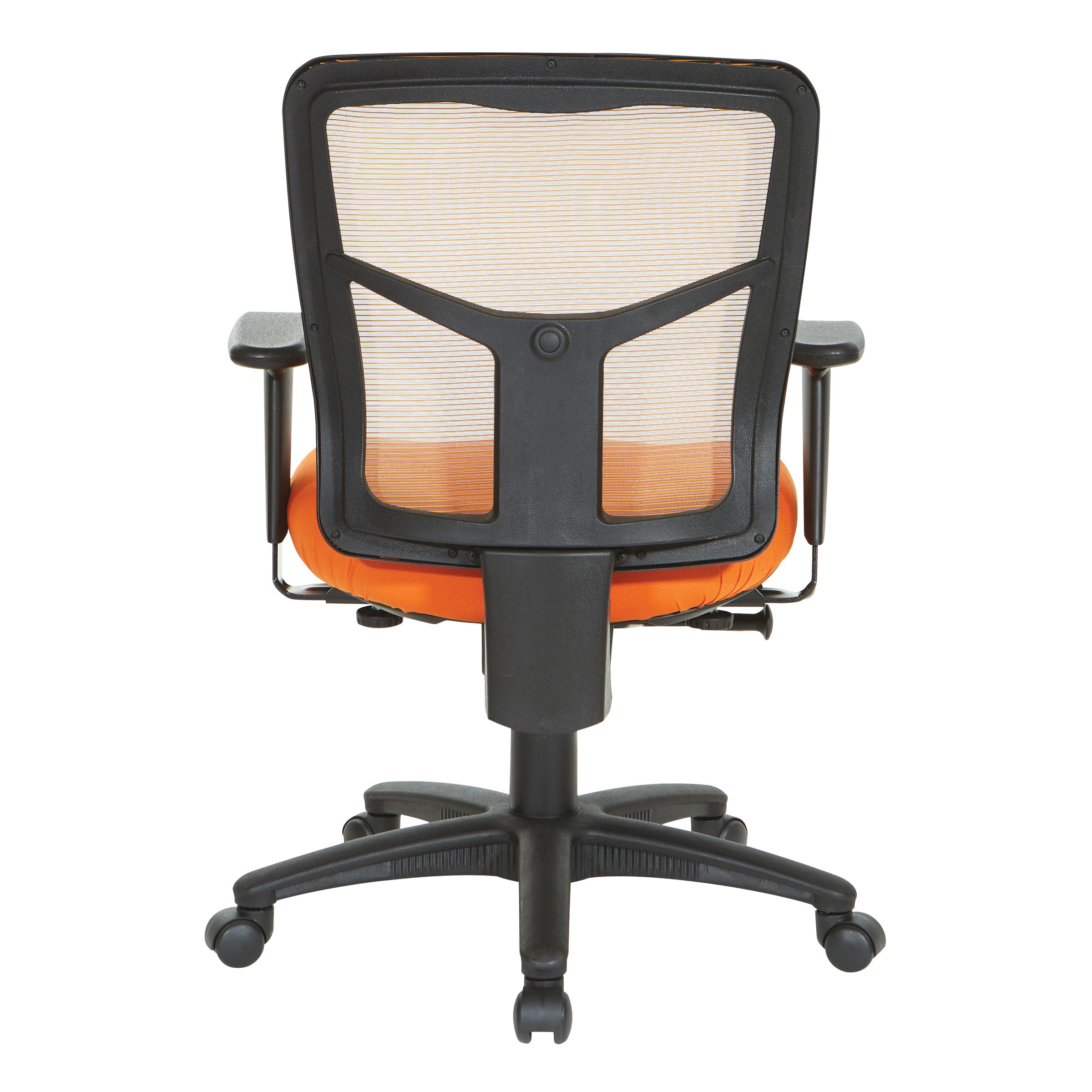 Orange Air Mist Mesh Back Chair