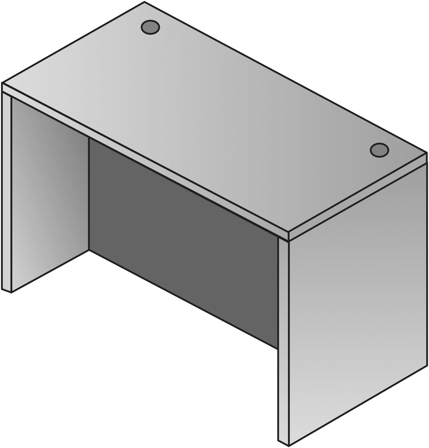 Napa Desk Shell 60X30