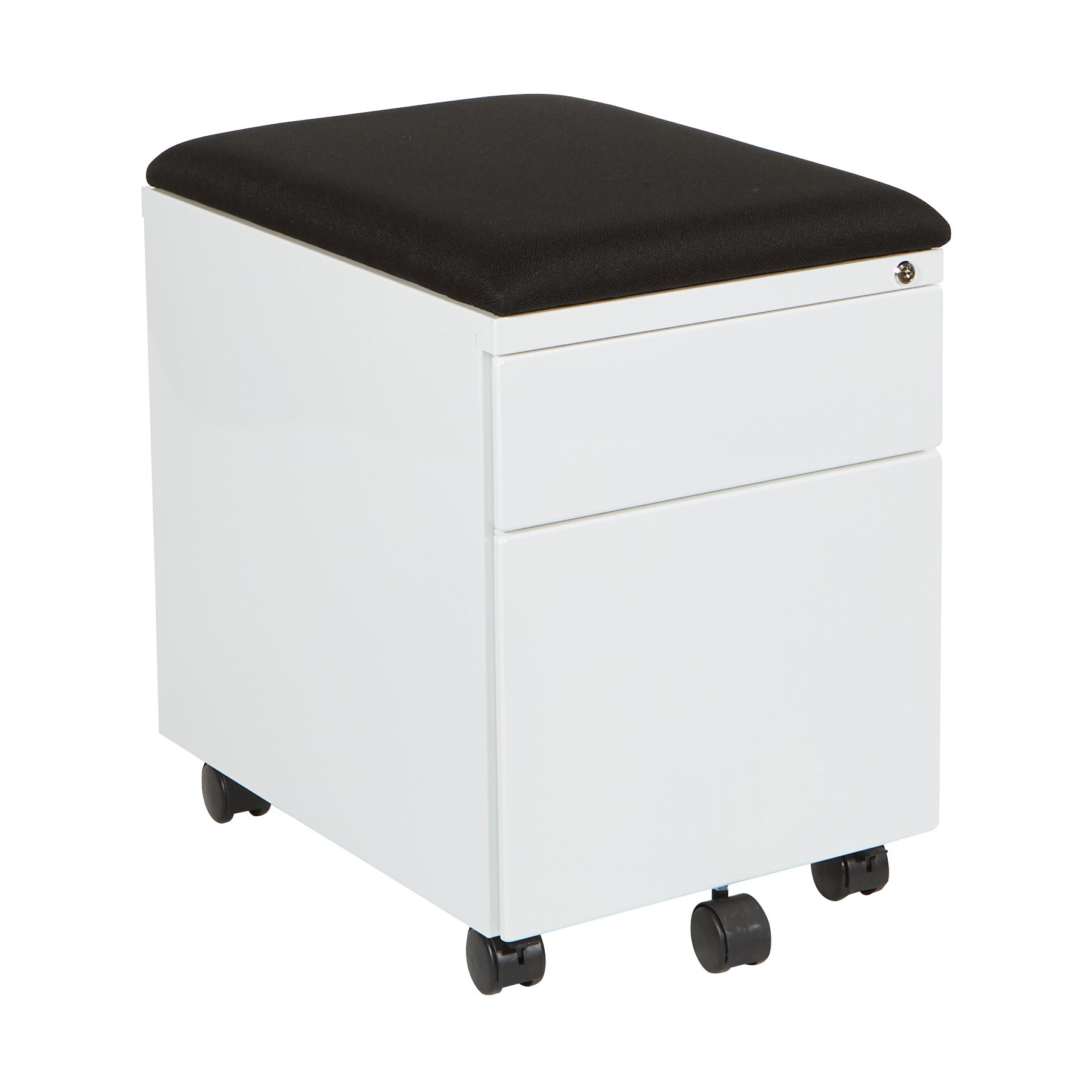 Mobile File with Padded Seat