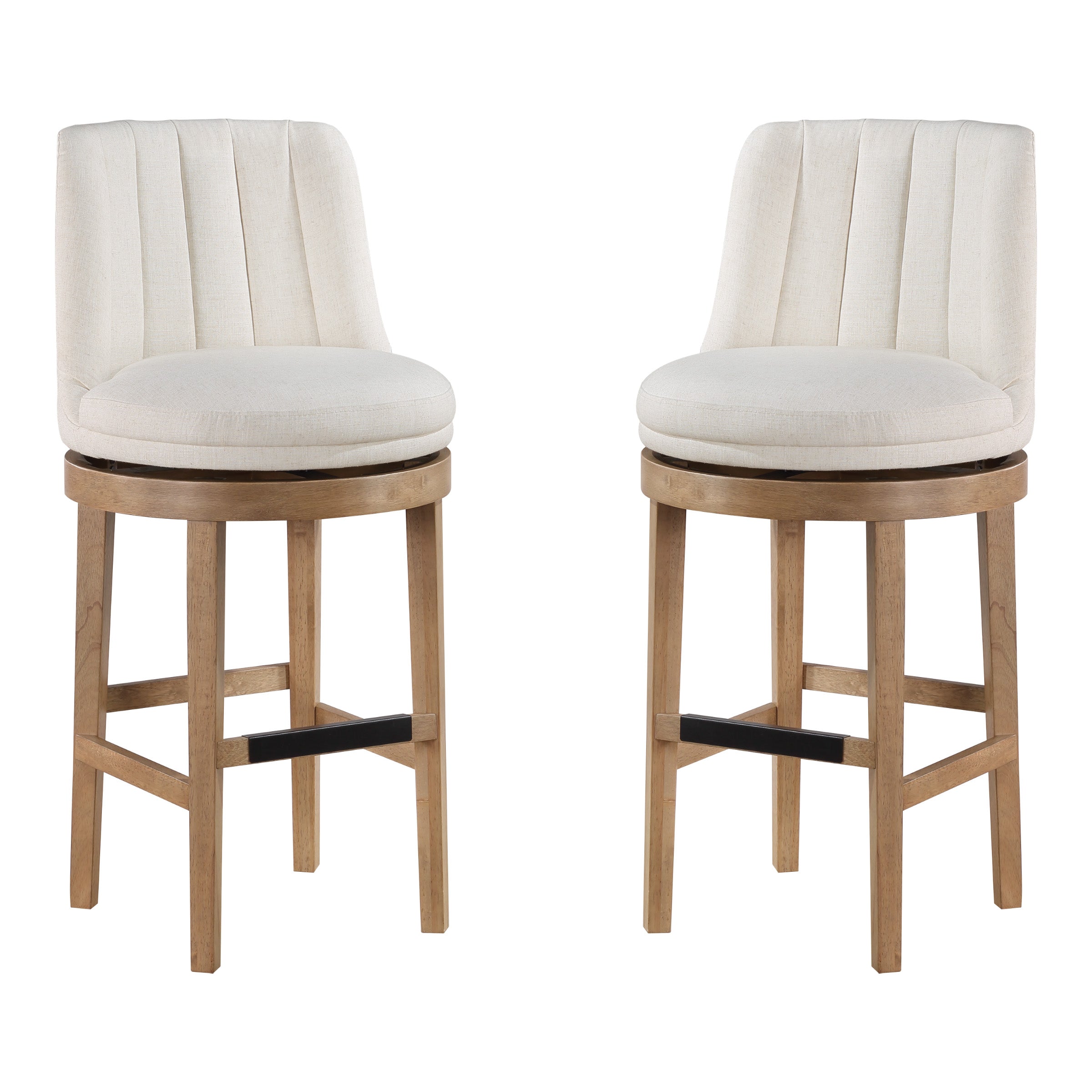 Rowan 2-Pack Swivel Barstool