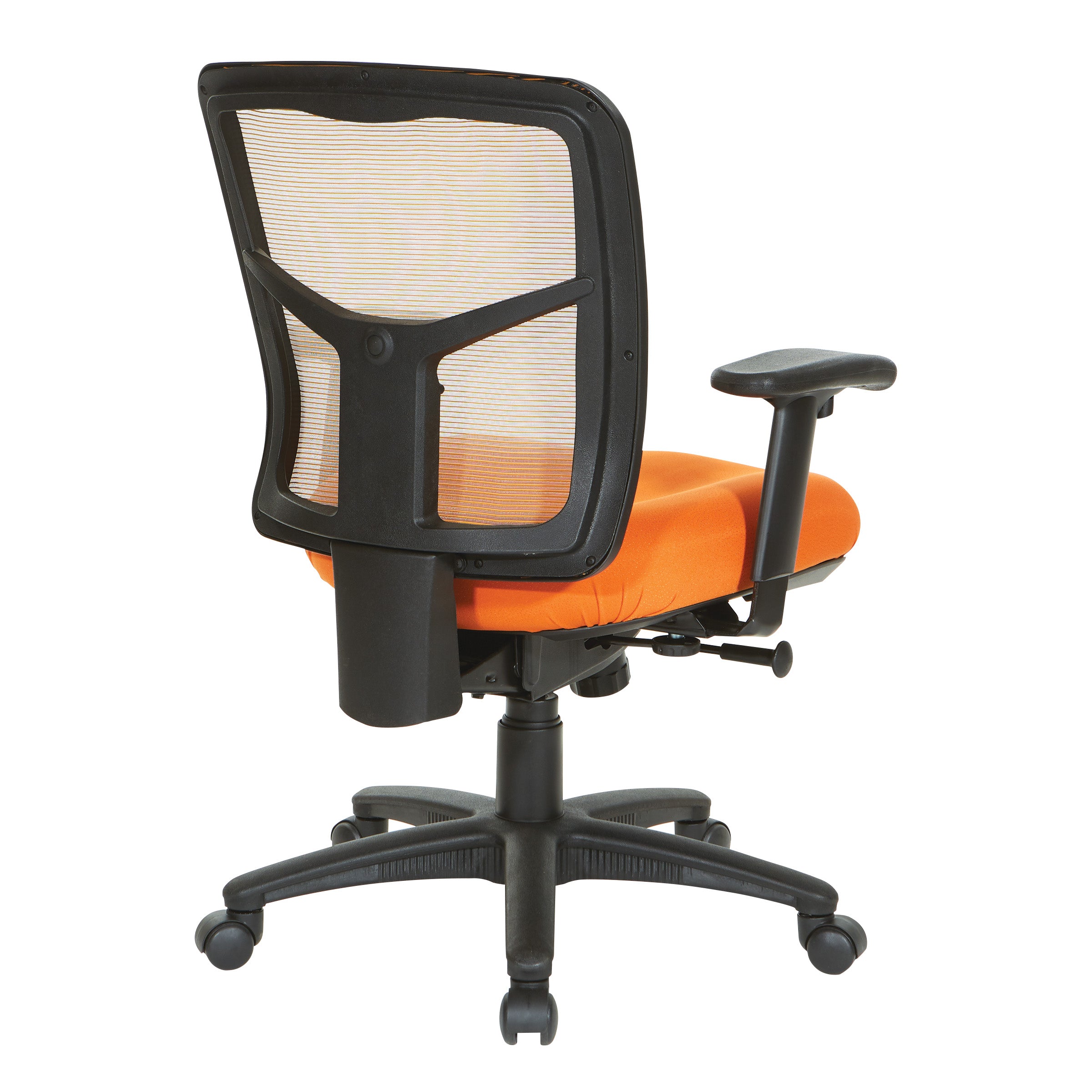 Orange Air Mist Mesh Back Chair