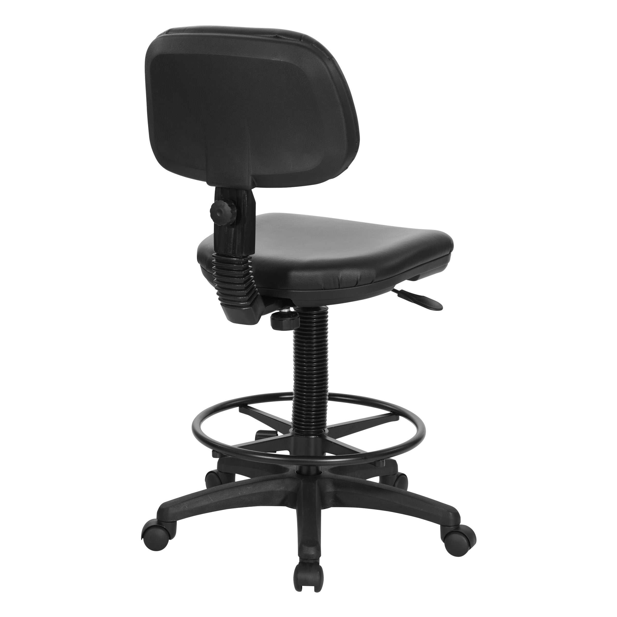 Sculptured Vinyl Drafting Chair