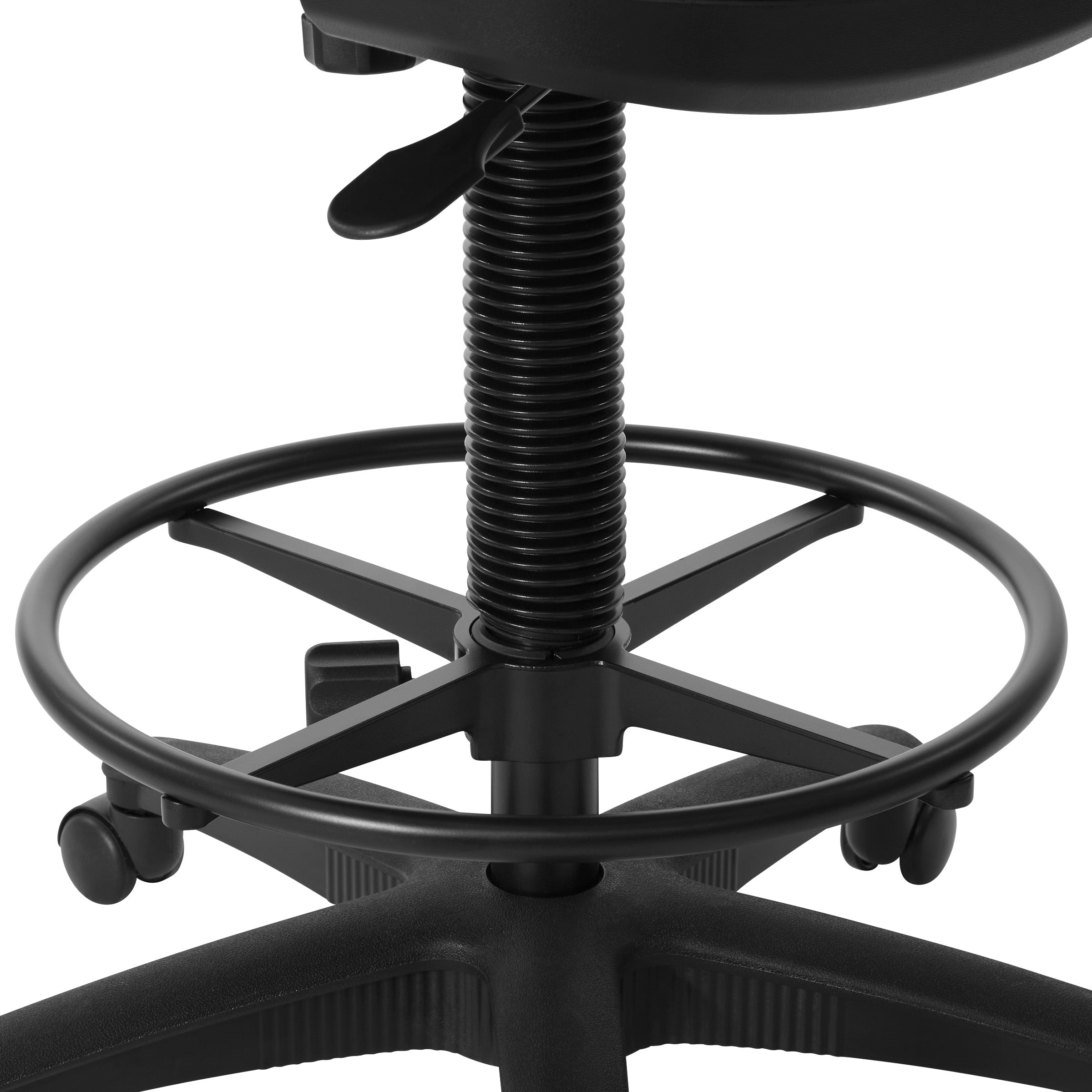 Sculptured Vinyl Drafting Chair