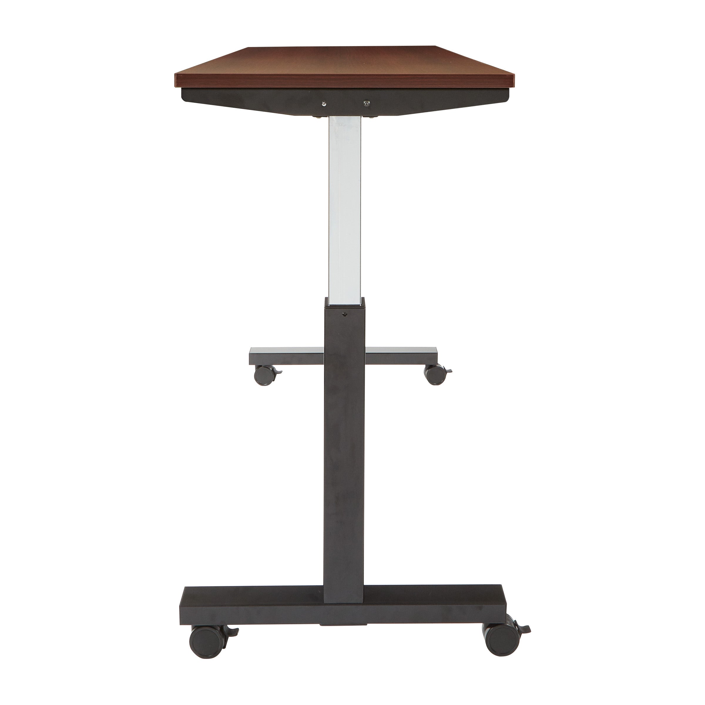 ADJ TBL 2/CTNS MAH TOP/BLK BASE 72X24 KD