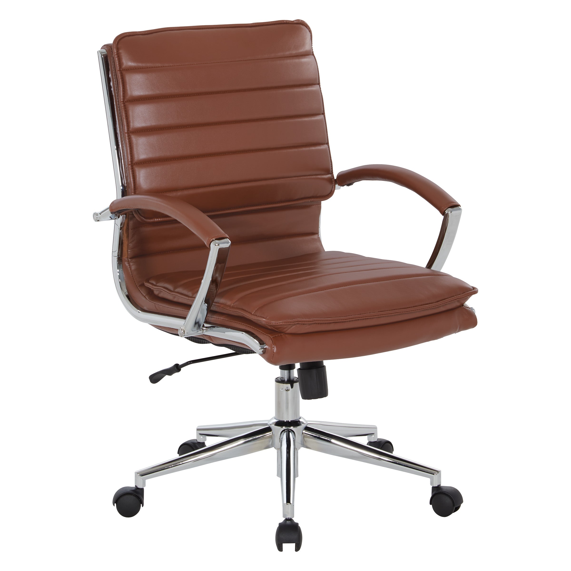 Mid Back Manager's Faux Lthr Chair