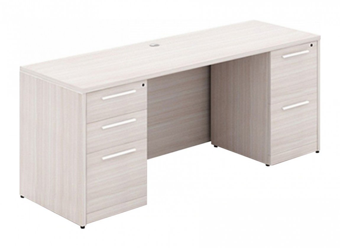 Corp Design Credenza Desks with Drawers – view 1