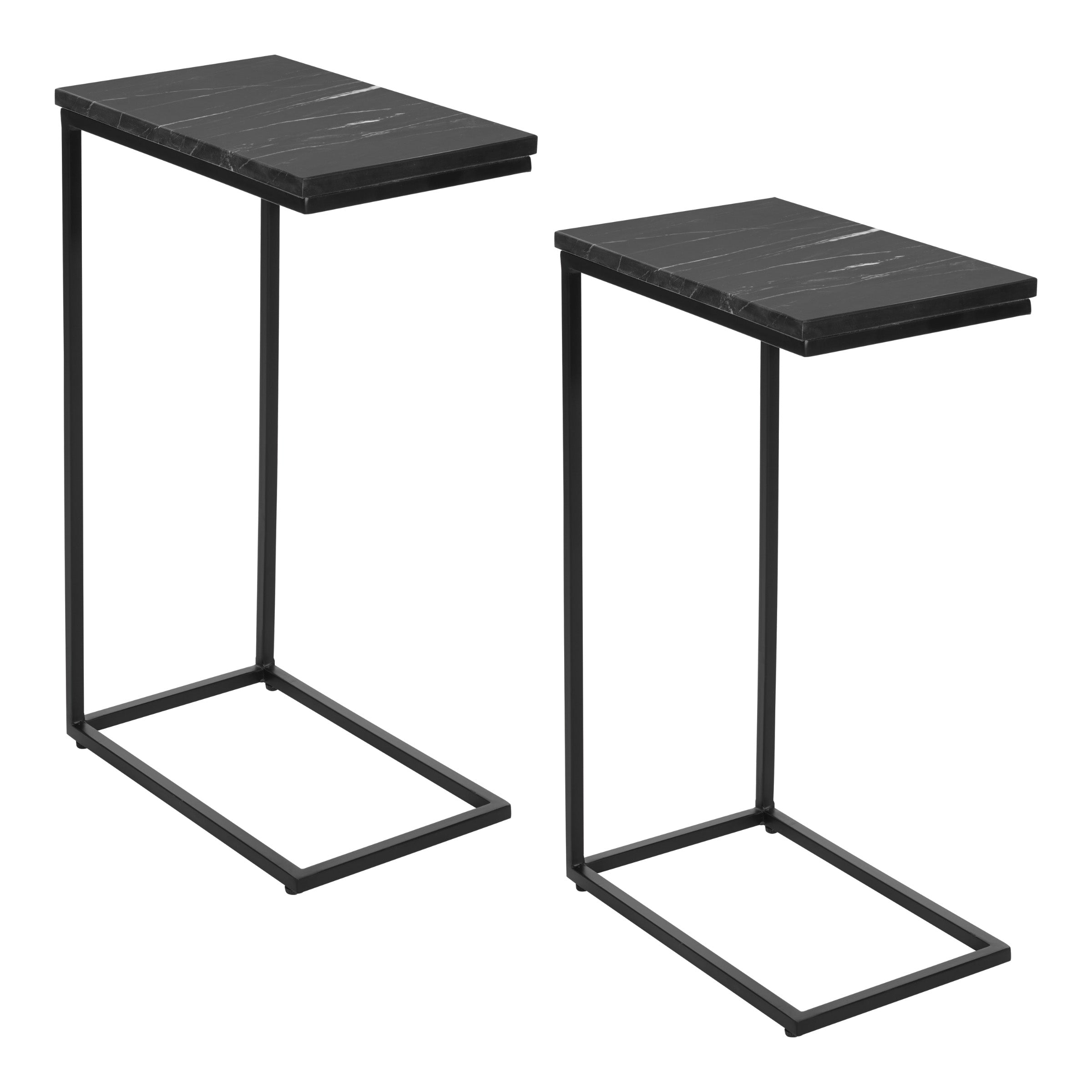 Solid Marble Top C-Table