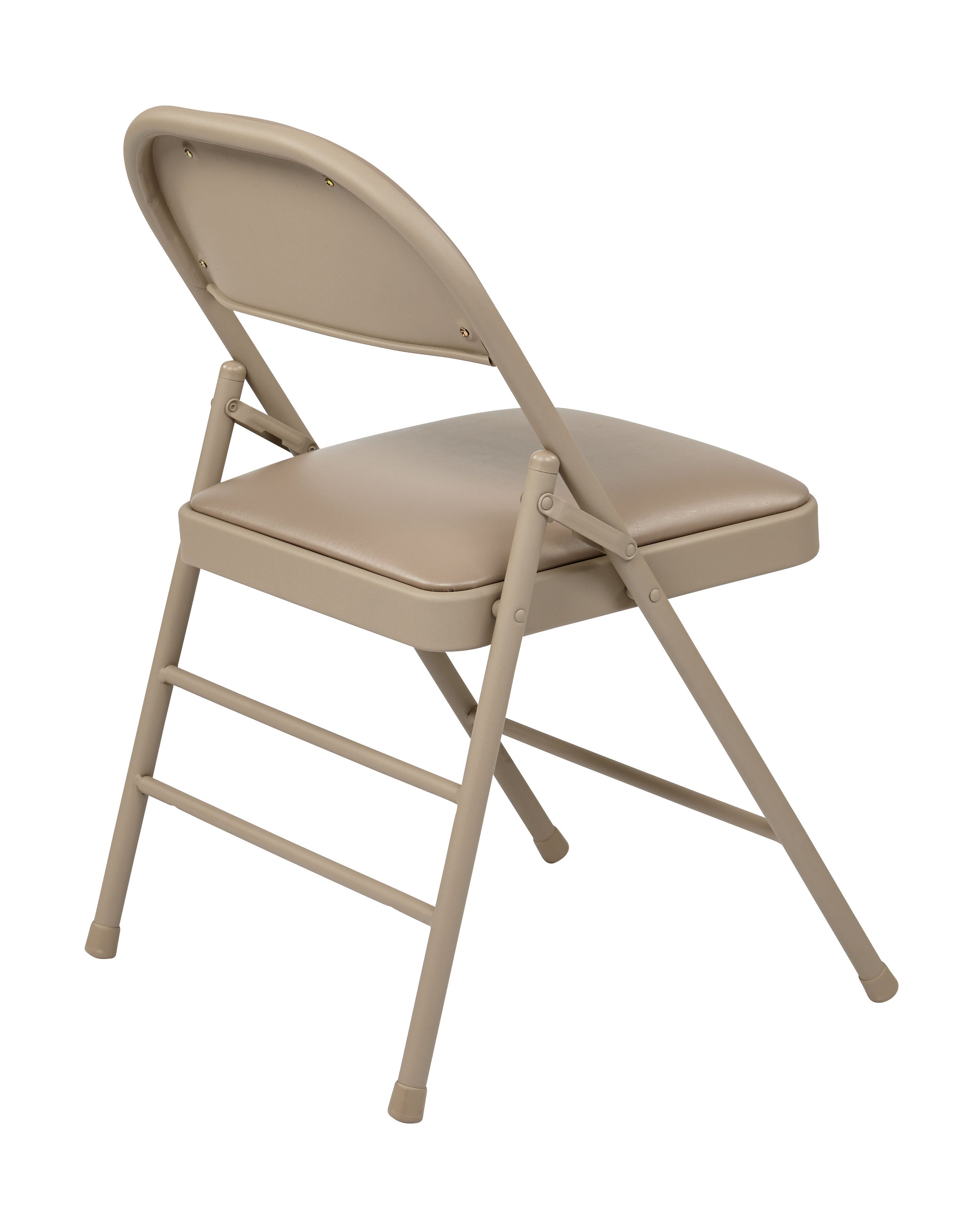 Folding Chair with Vinyl Seat and Back