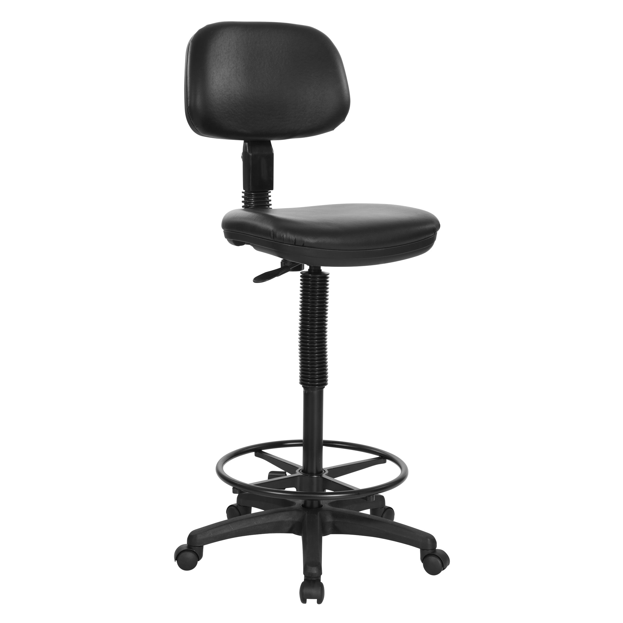 Sculptured Vinyl Drafting Chair