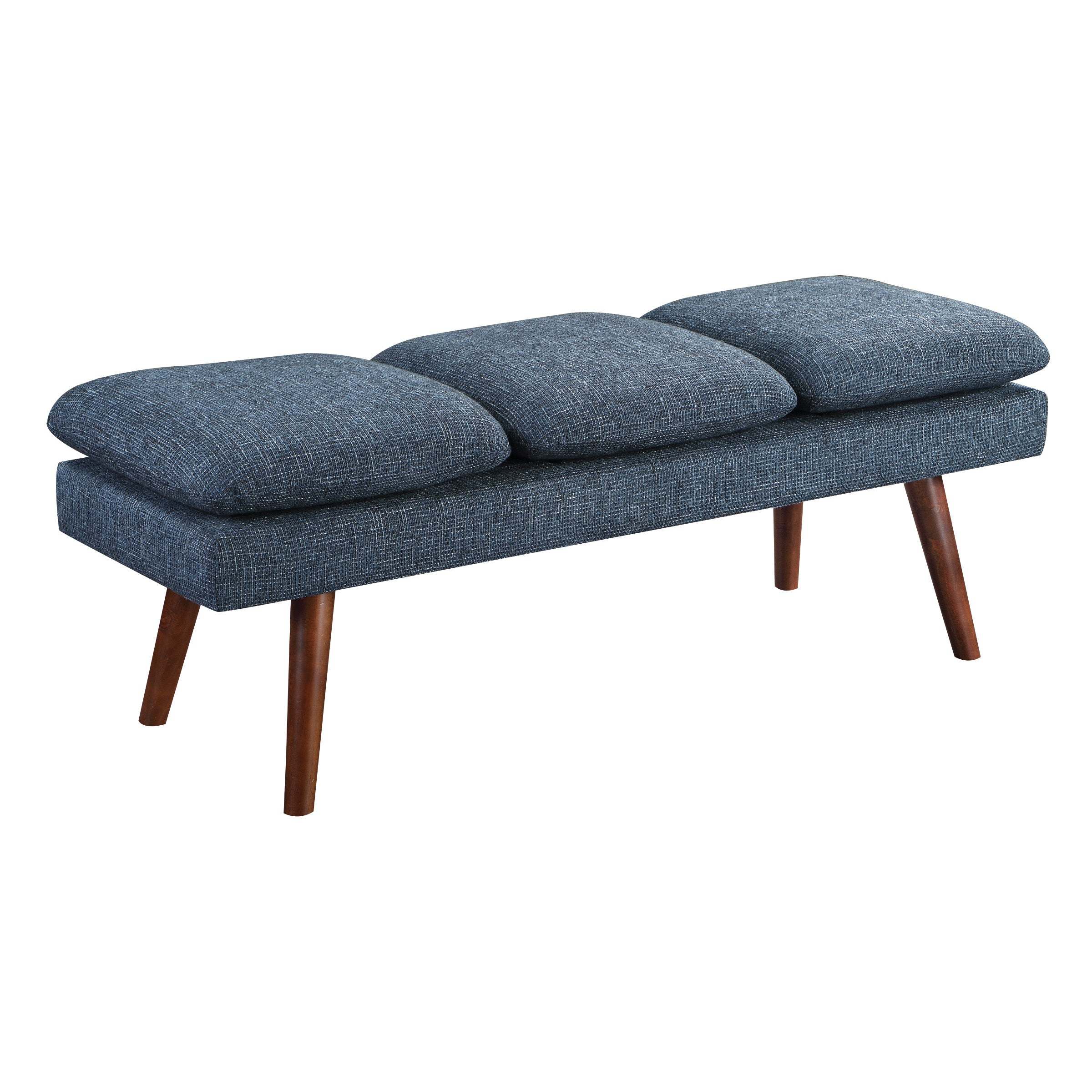 Amanda 54" Mid-Century Bench