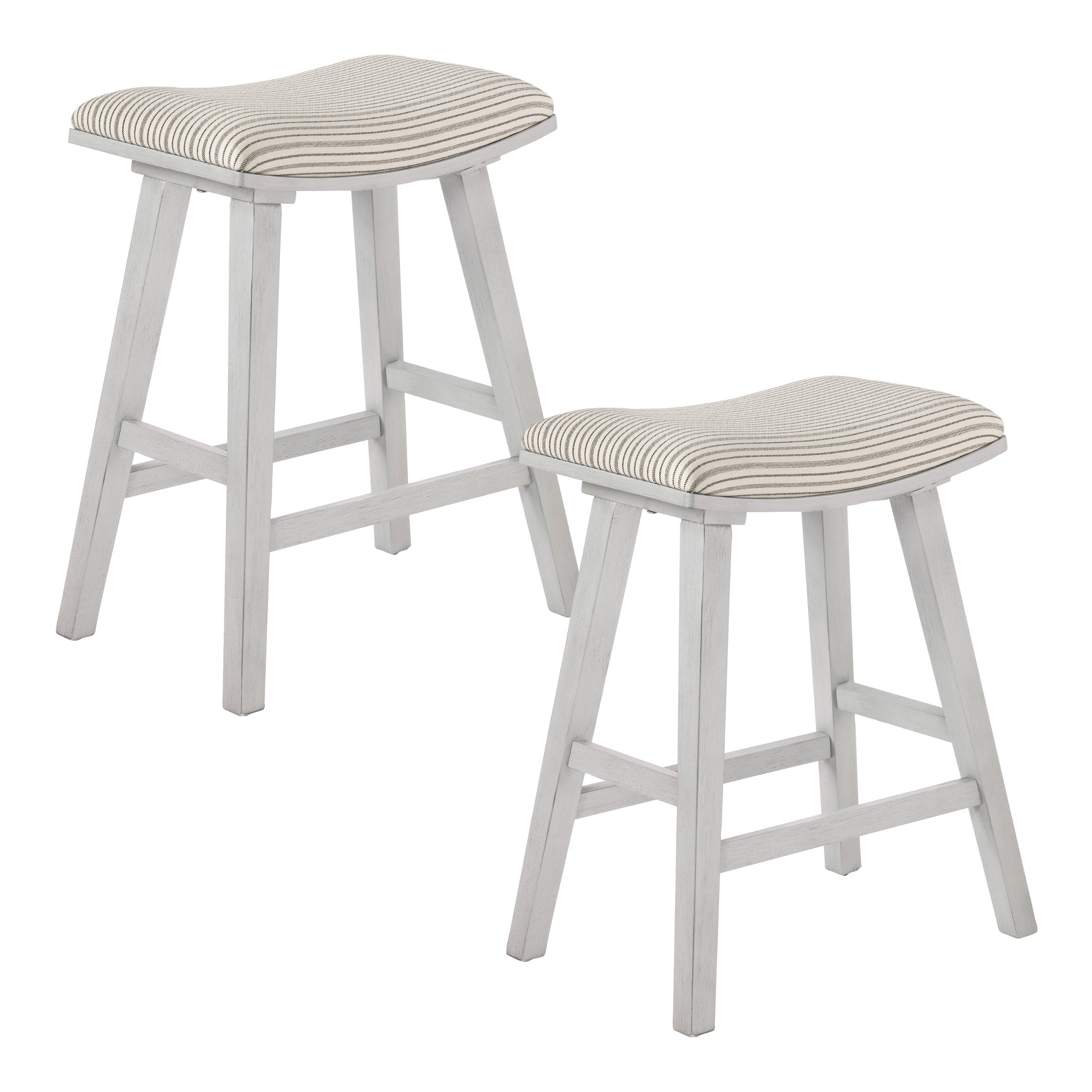 Coley 24" Saddle Stool 2-Pk