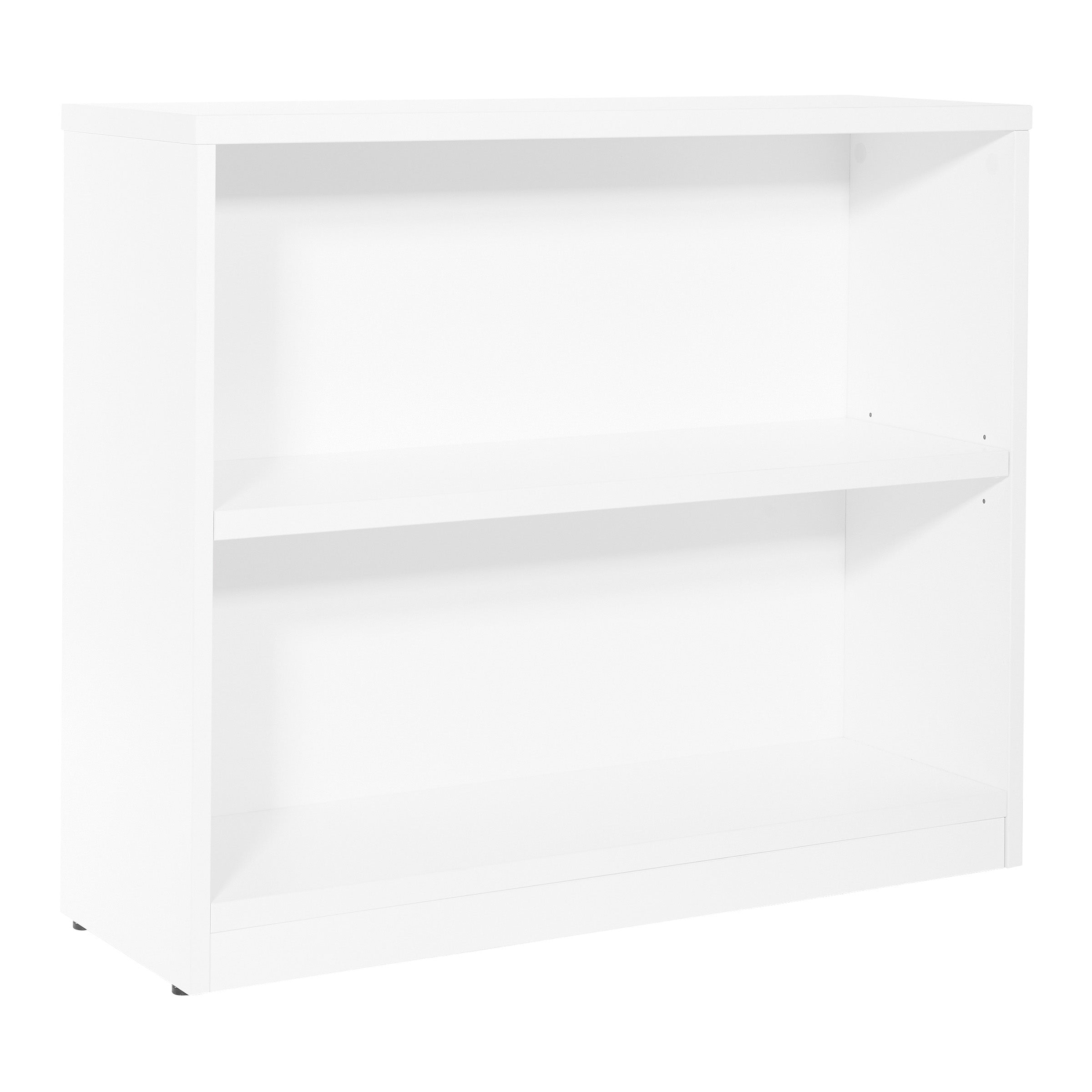 36Wx12Dx30H 2-Shelf Bookcase with 1" Thick Shelves