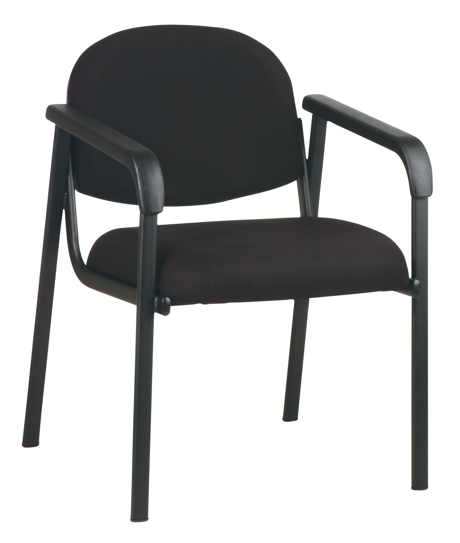 Designer Plastic Visitor Chair with Shell Back