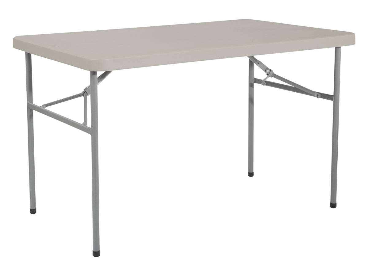 4’ Resin Multi Purpose Folding Table