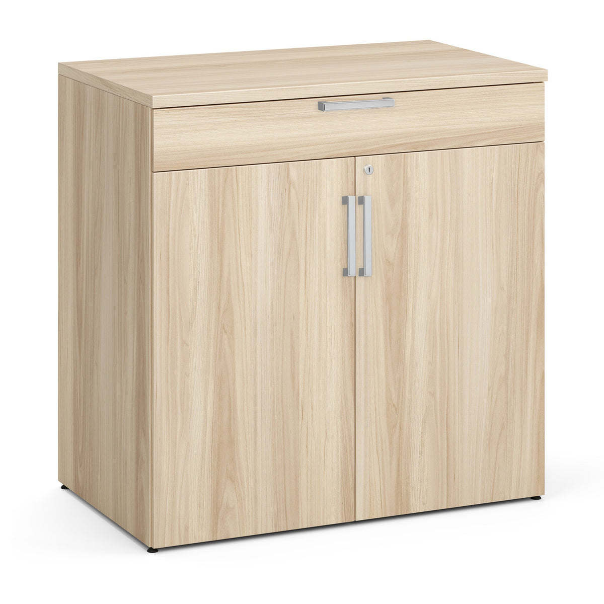 OfficeSource OS Laminate Buffet Credenza with Top Drawer and Doors (OS172)