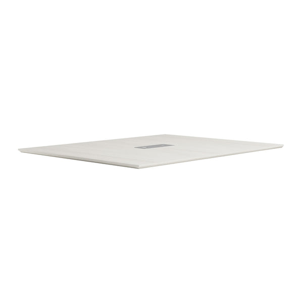OfficeSource OS Laminate 60" Half Rectangular Knife-Edge Conference Table Top (OS437THALFKE)