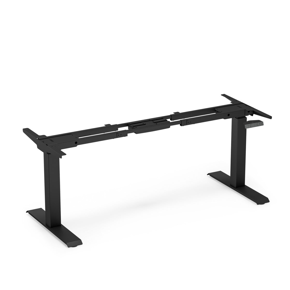 OfficeSource Quick Install 2-Stage Dual Motor Electric Height Adjustable Base (OSHA2007)