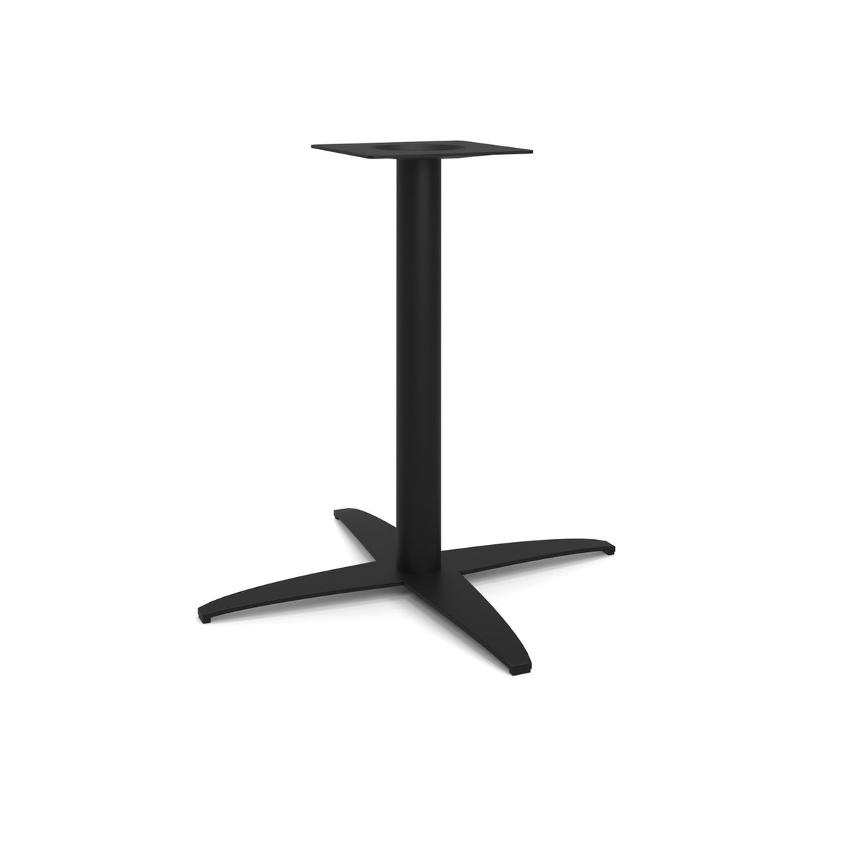 OfficeSource OS Reception Tables 28"Hx30"W 4-Prong Base with Round Post (OSTHDXRP3028)