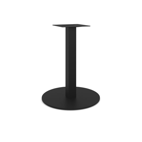 OfficeSource OS Reception Tables 28"H Round Base with Square Post (OSTRBSP2328)