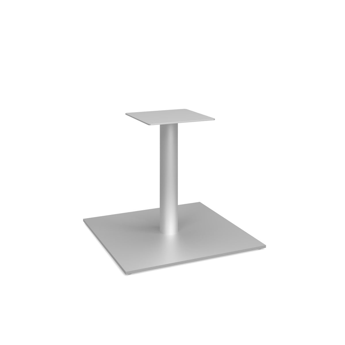 OfficeSource OS Reception Tables 19"H Square Base with Round Post (OSTSQRP2319)