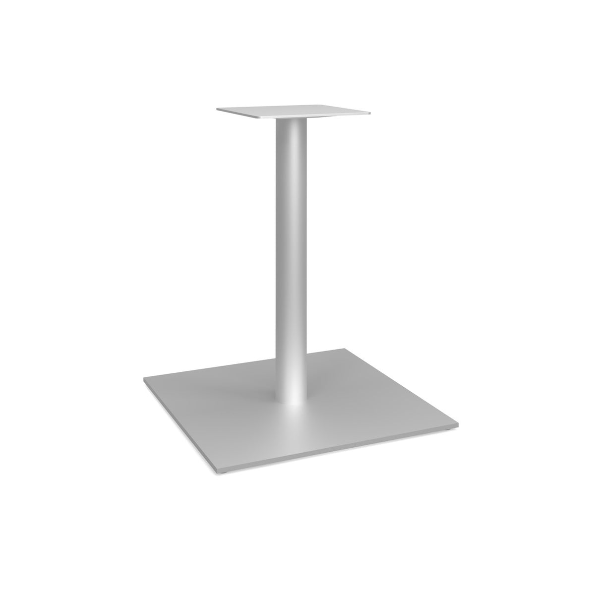 OfficeSource OS Reception Tables 28"H Square Base with Round Post (OSTSQRP2328)