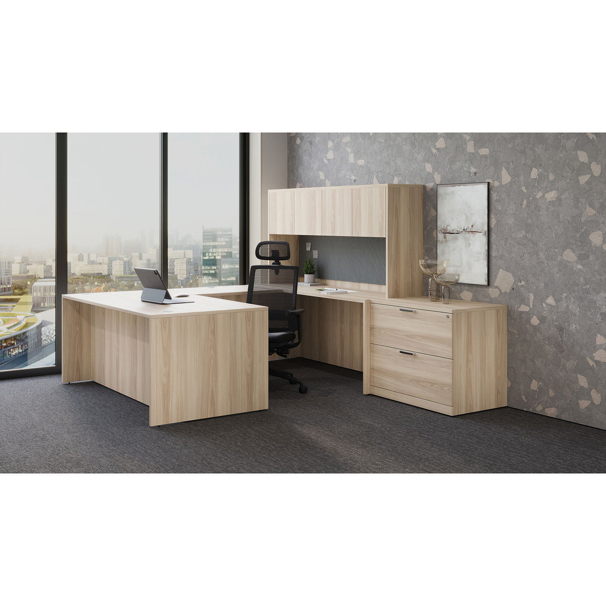 OfficeSource OS Laminate U Shape Typical - OSTYP268