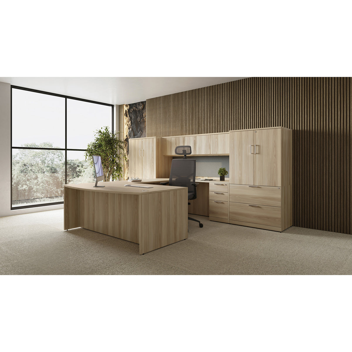 OfficeSource OS Laminate U Shape Typical - OSTYP306