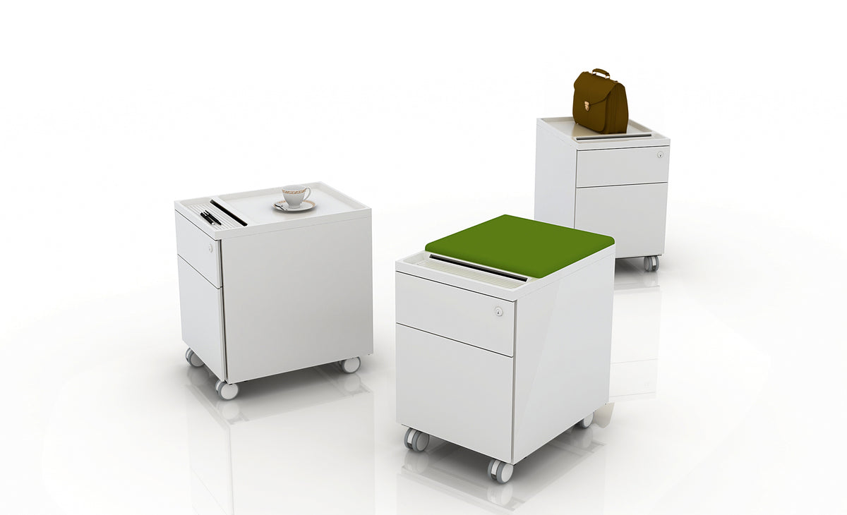 Friant My-Hite Mobile Pedestal with Cushion