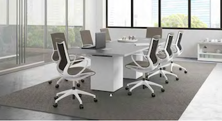 Pacific Laminate Cube Conference Table