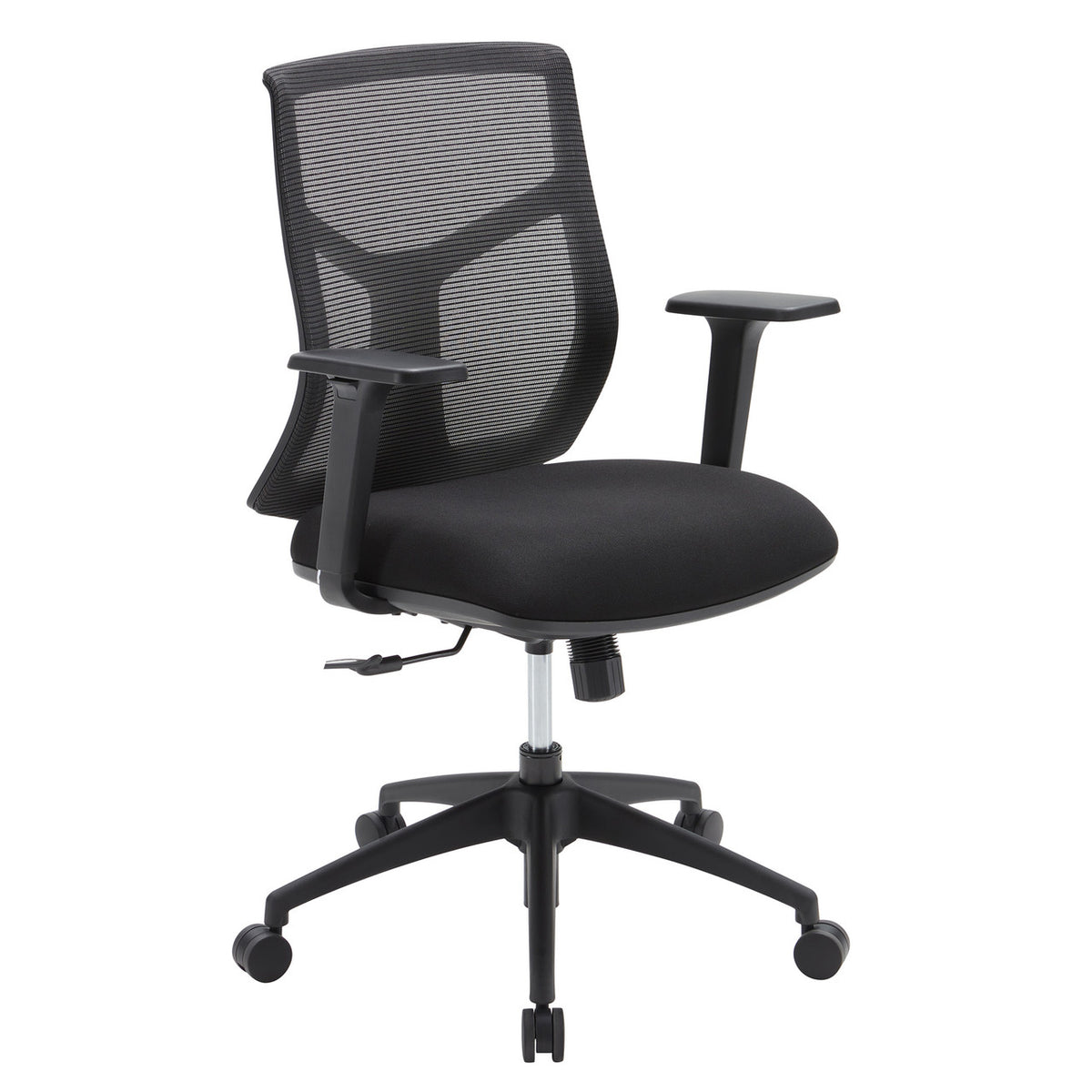 OfficeSource Starlight Mid Back Basic Task Chair with Black Frame (OSTW8004)