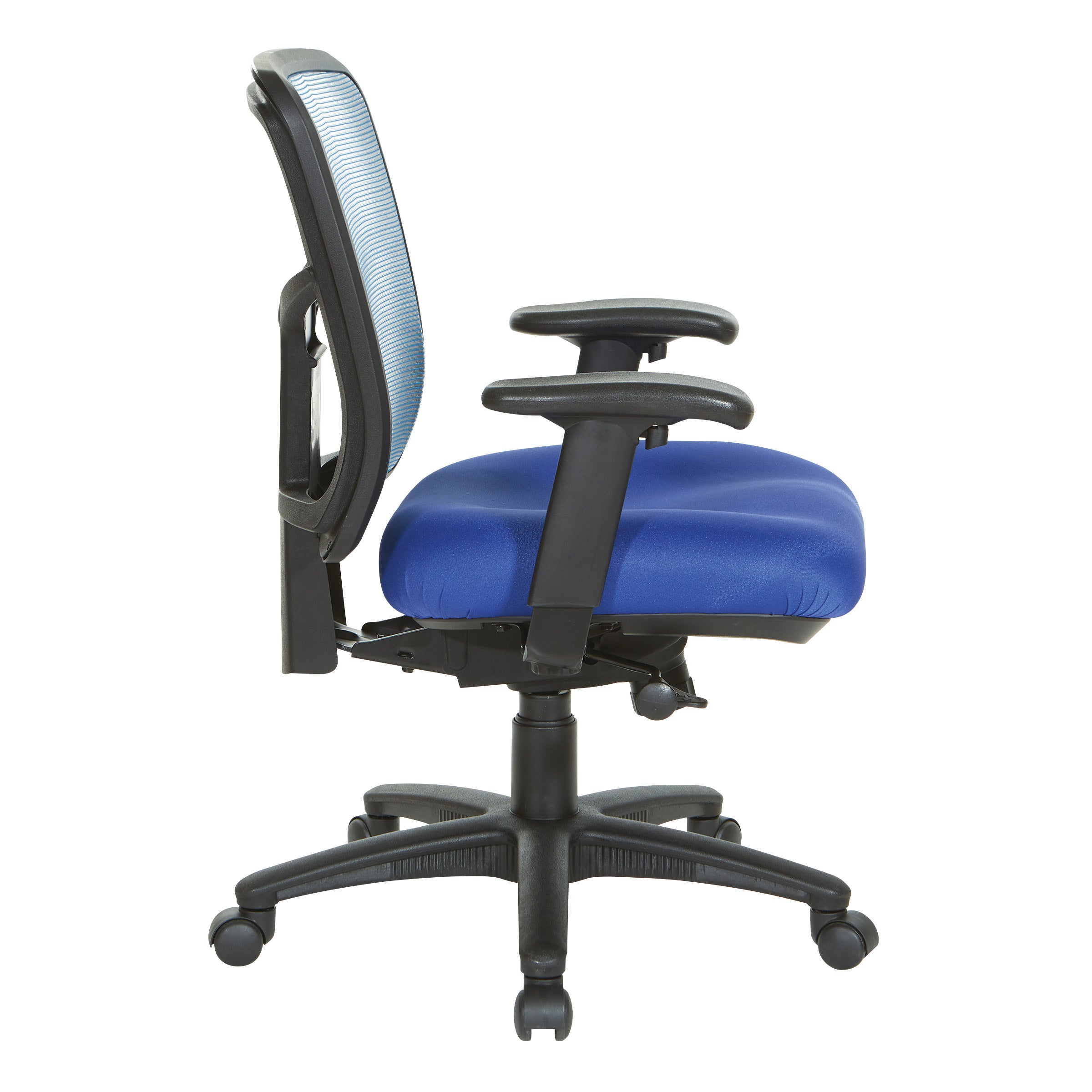 Blue Air Mist Mesh Back Chair