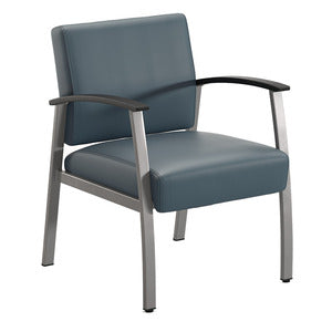 N9NE Vitality Healthcare Medical Stool, Slate Blue Antimicrobial PU (CHK32601SILBLU)