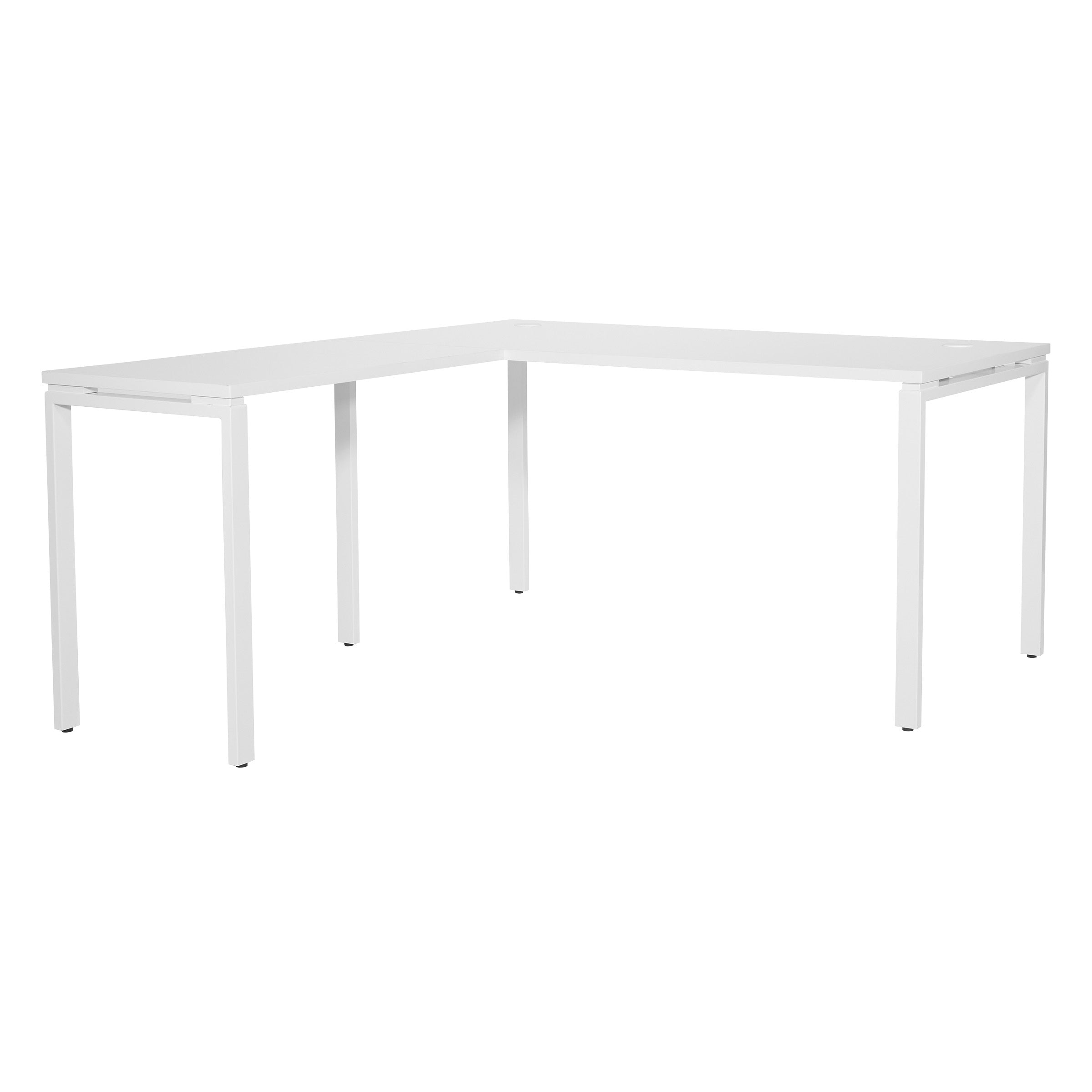 Prado L Workstation in White