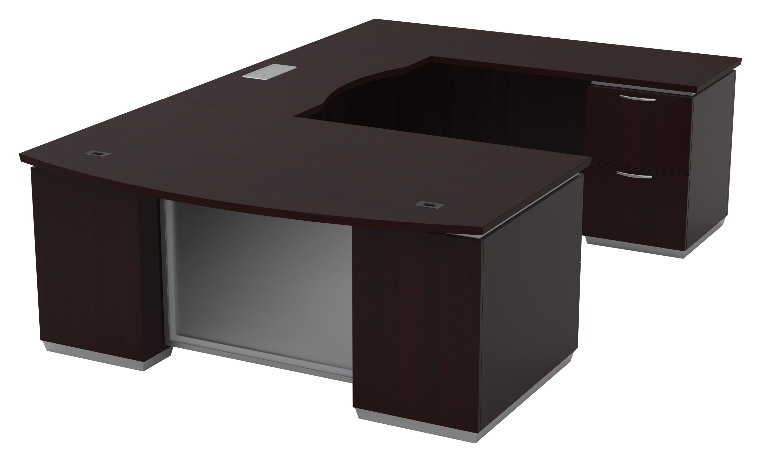 Tuxedo U-Shape w/ Bridge on Right 72x114