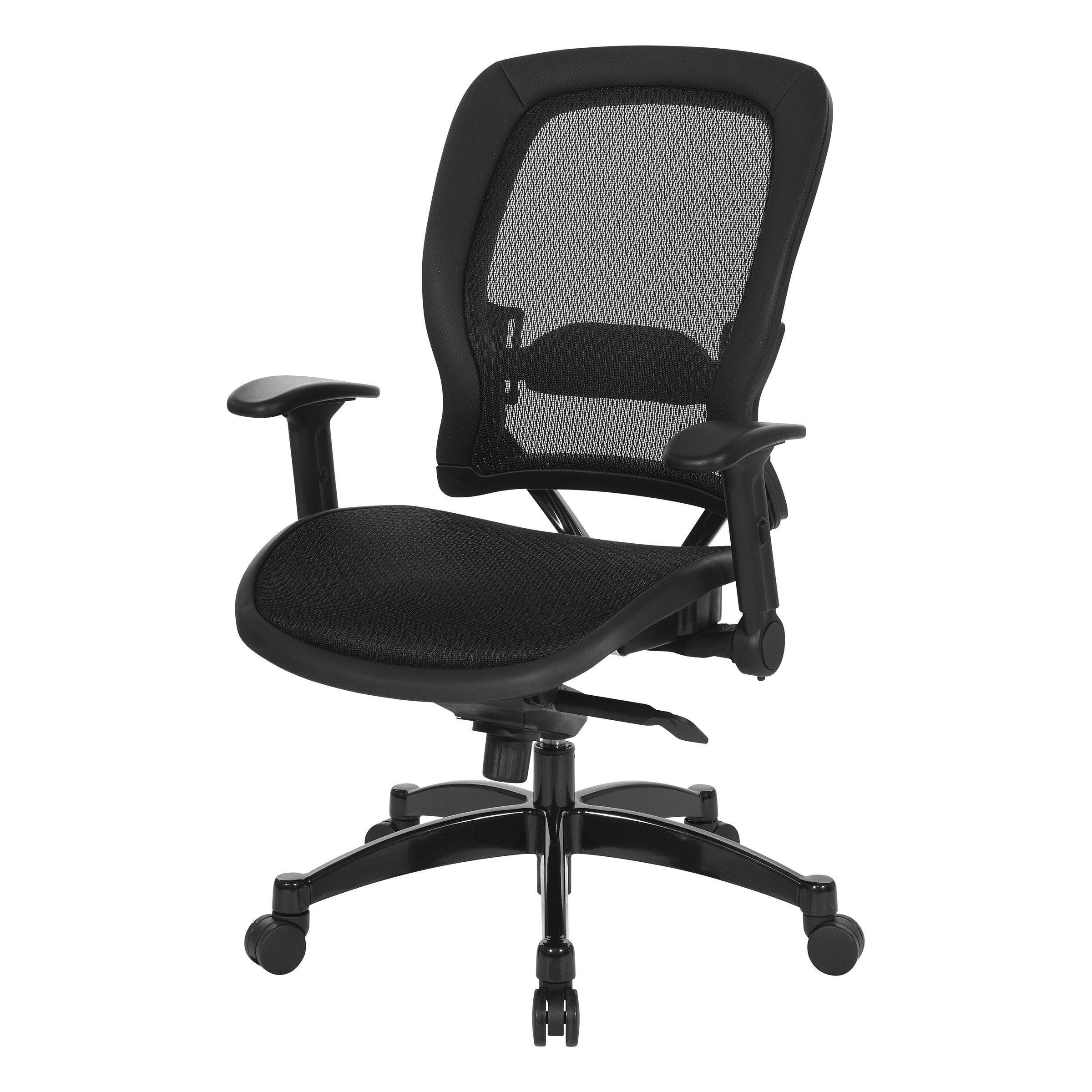 Manager's Black Breathable Mesh