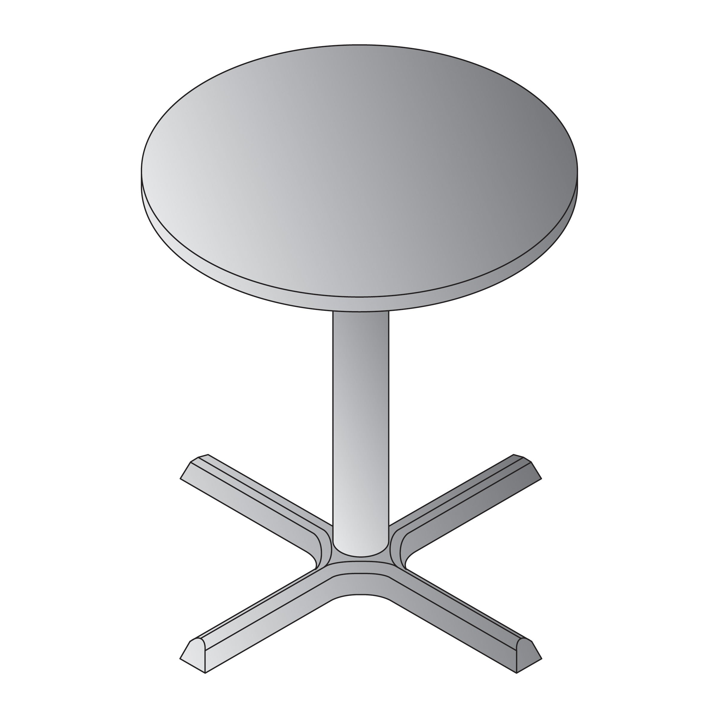 Napa 30" Round Top