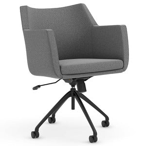 N9NE Konfurb Hady Mid-Back Guest Chair, 4-Prong Aluminum Base (CHK77581)